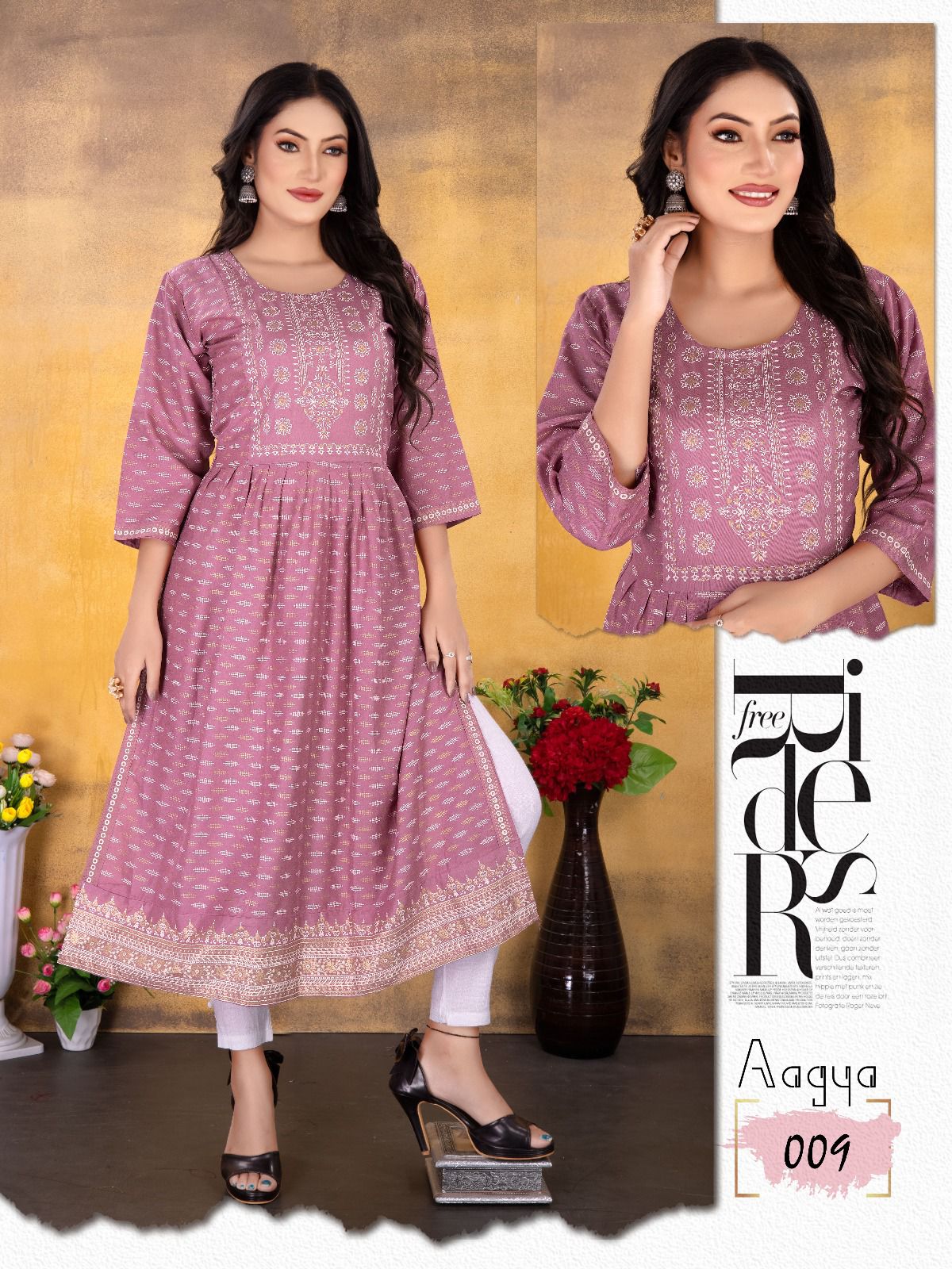 Aagya Naira Long Kurti Catalog